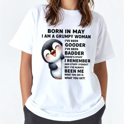 BORN IN MAY I AM A GRUMPY WOMAN NINA05 FMA (SKU09-95-05)