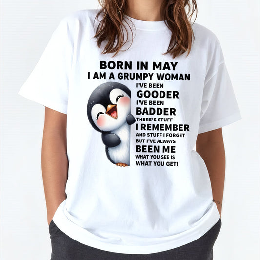 BORN IN MAY I AM A GRUMPY WOMAN NINA05 FMA (SKU09-95-05)