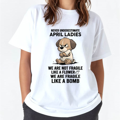 APRIL - WE ARE NOT FRAGILE LIKE A FLOWER WE ARE FRAGILE LIKE A BOMB - FMA - NINA04 (SKU2603-351-04)