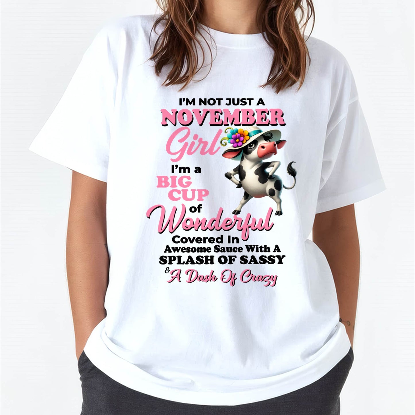 NOVEMBER - I'M A BIG CUP OF WONDERFUL COVERED IN AWESOME - FMA - NINA11 (SKU2603-246-11)