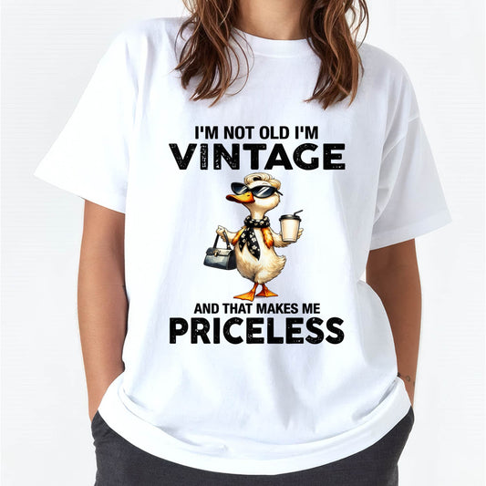 I'M NOT OLD I'M VINTAGE AND THAT MAKES ME PRICELESS - FMA - NINA00 (SKU2604-90-00)