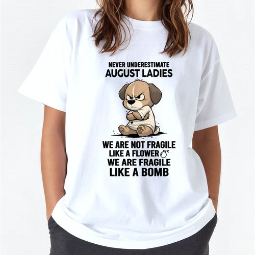 AUGUST - WE ARE NOT FRAGILE LIKE A FLOWER WE ARE FRAGILE LIKE A BOMB - FMA - NINA08 (SKU2603-351-08)