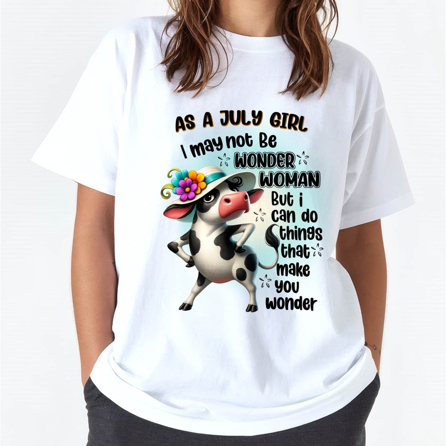 JULY - I MAY NOT BE WONDER WOMAN BUT I CAN DO THINGS THAT MAKE YOU WONDER - FMA - NINA07 (SKU2603-163-07)