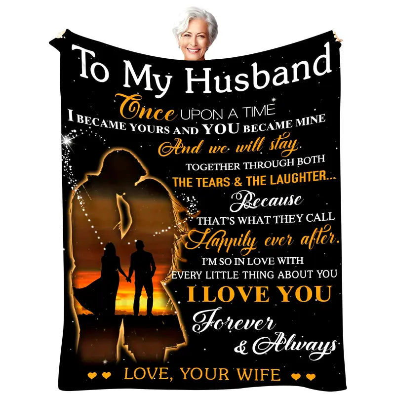 Special Gift For Your Husband Blanket - From Wife