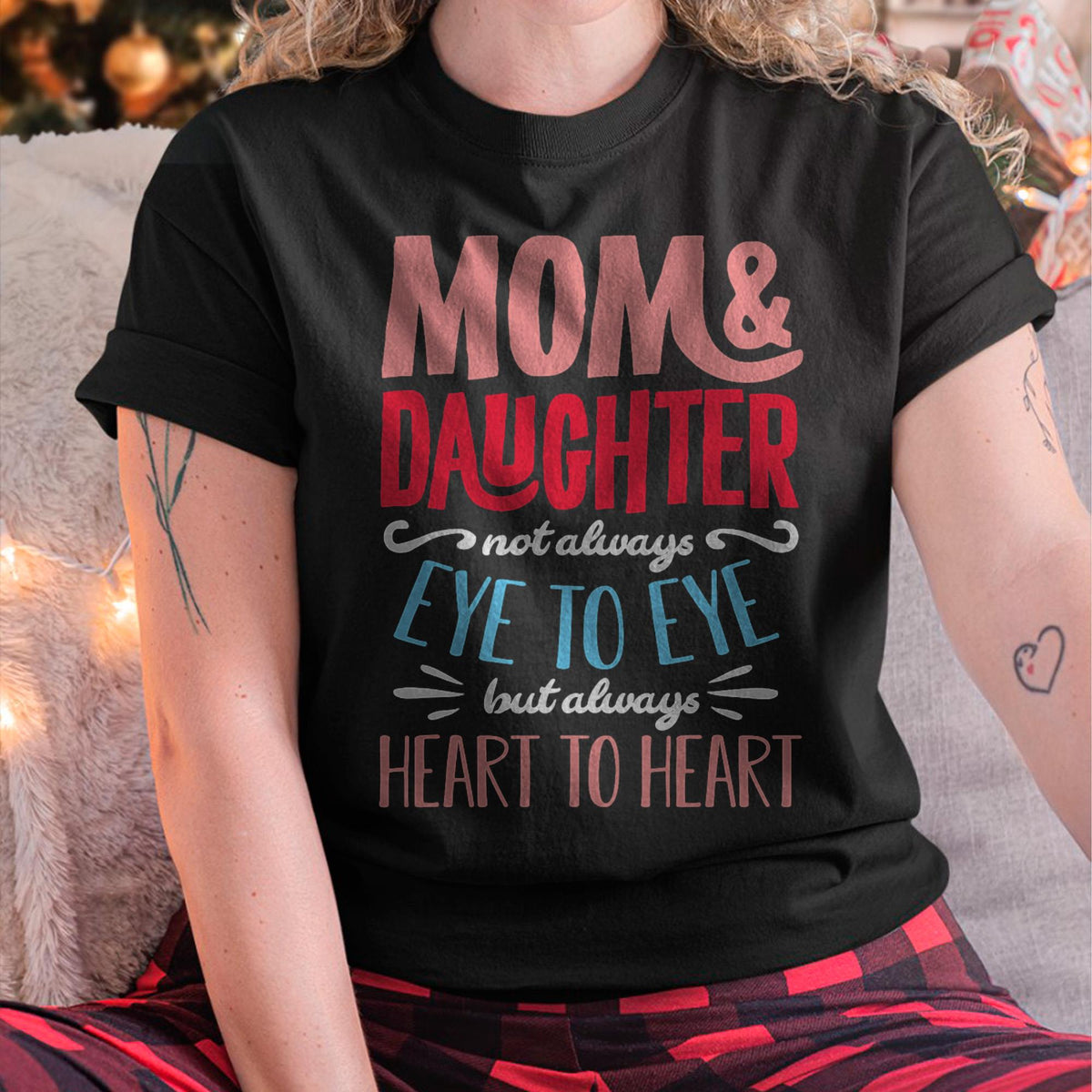 Mom and Daughter T shirt - Gift For Daughter from Mom - NINA00