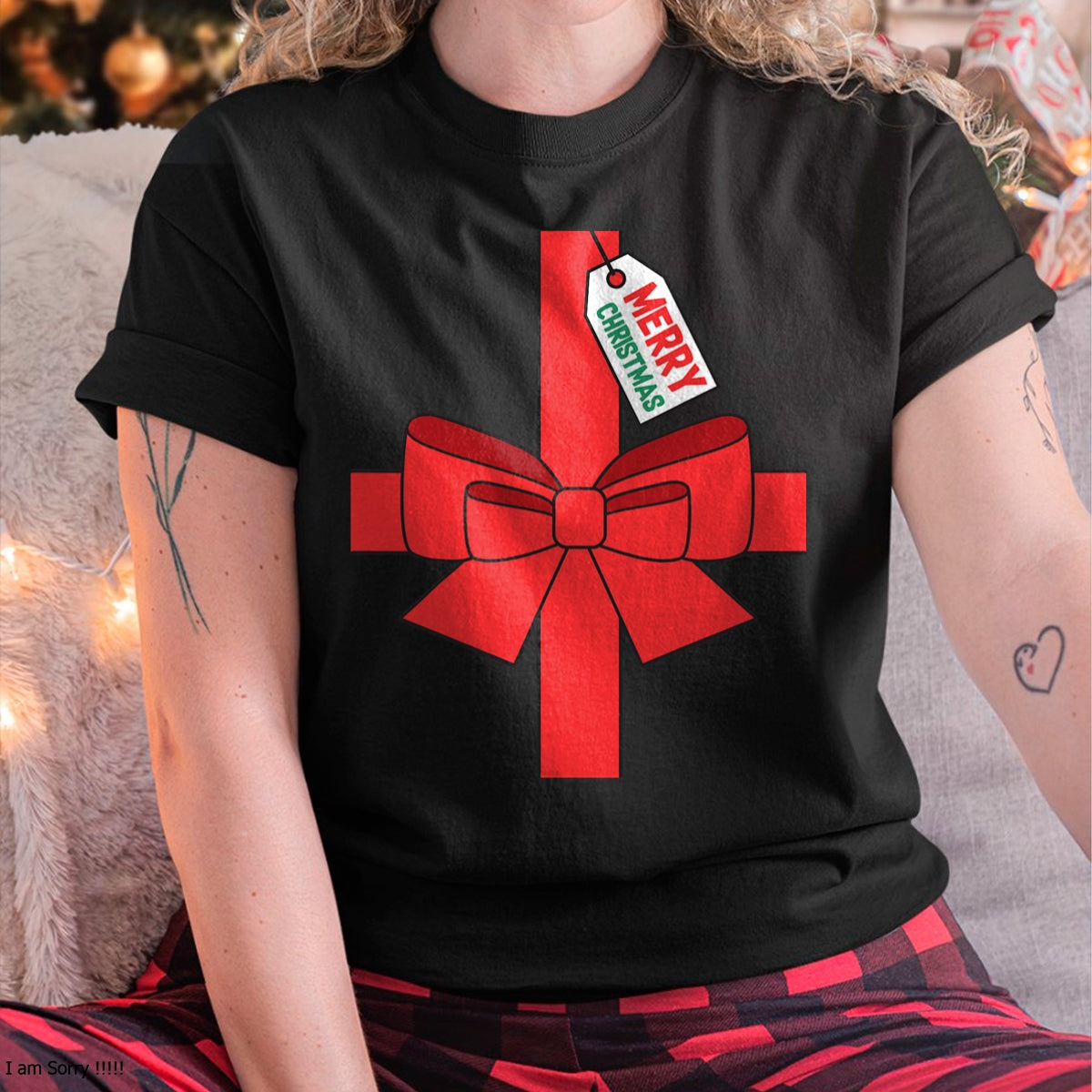 Funny DIY Christmas Present Costume T-Shirt - Christmas Unisex T-Shirt/Hoodie/Sweatshirt - NINA00