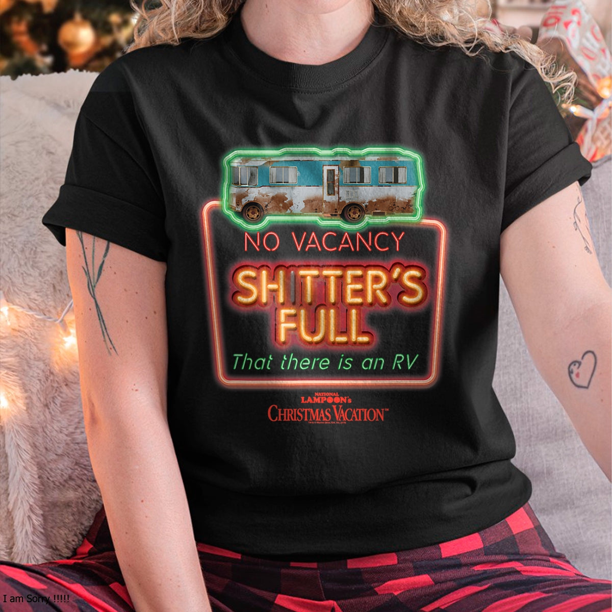 Christmas Vacation No Vacancy Shtter's Full Christmas T-Shirt - Christmas Unisex T-Shirt/Hoodie/Sweatshirt - NINA00