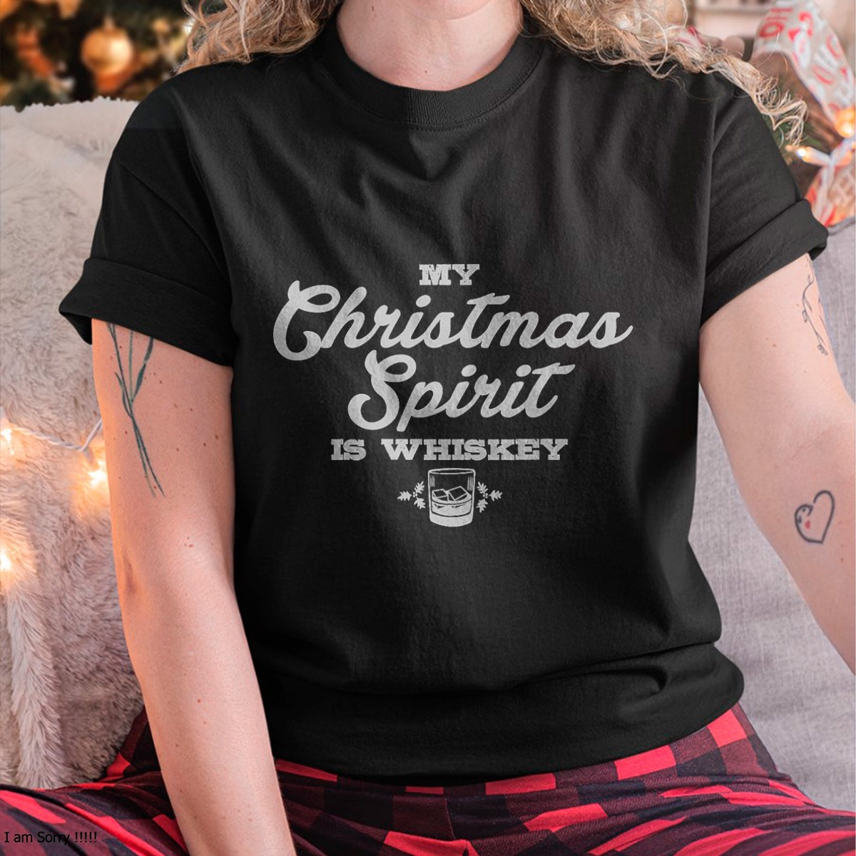 Funny Christmas Drinking Shirt Whiskey Liquor Drinker Saying T-Shirt - Christmas Unisex T-Shirt/Hoodie/Sweatshirt - NINA00