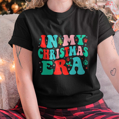In My Christmas Era Cute Groovy Christmas Holiday Xmas T-Shirt - Christmas Unisex T-Shirt/Hoodie/Sweatshirt - NINA00
