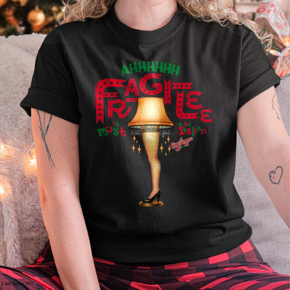 Christmas Shirts for Family, Funny christmas shirts, Christmas Unisex T-Shirt/Hoodie/Sweatshirt HLT00 - A Christmas Story Ahh Fragilee T-Shirt