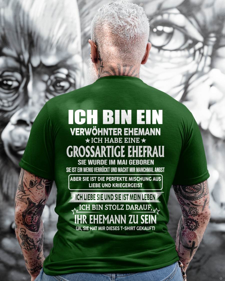 MAI – FANTASTISCHE FRAU – PERFEKTES GESCHENK FÜR IHREN EHEMANN – DE - NINA05 (SKU2605-295-05)