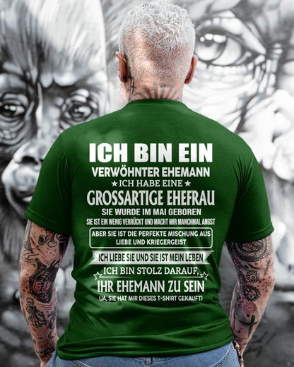 MAI – FANTASTISCHE FRAU – PERFEKTES GESCHENK FÜR IHREN EHEMANN – DE - NINA05 (SKU2605-295-05)