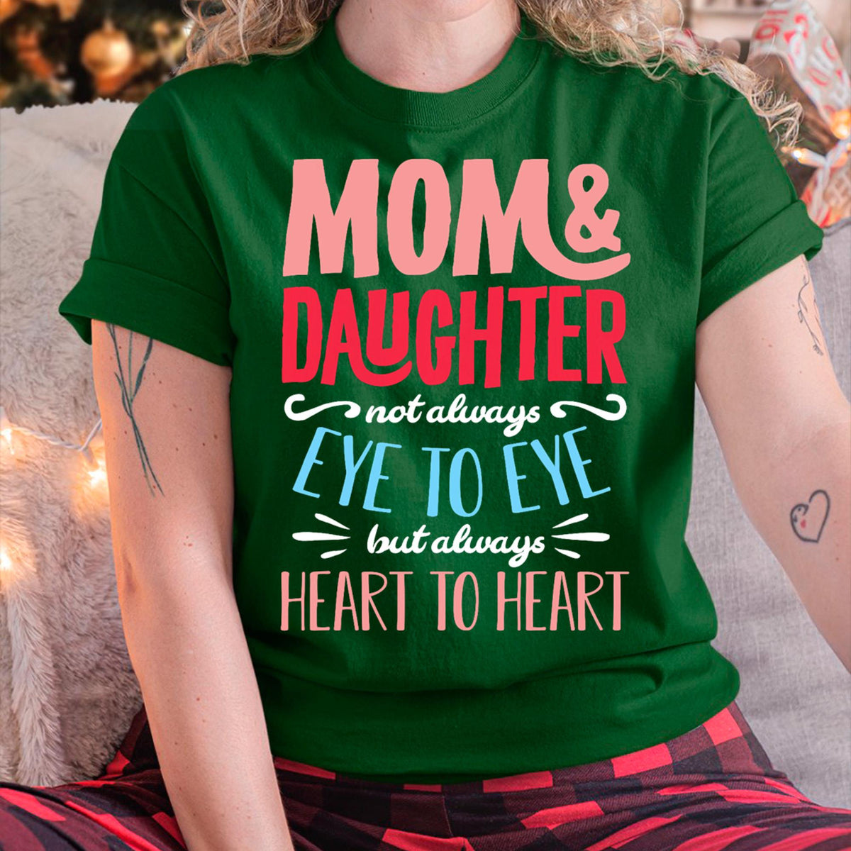 Mom and Daughter T shirt - Gift For Daughter from Mom - NINA00