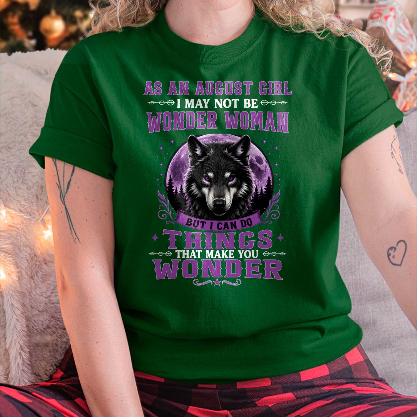 AUGUST - I may not be WONDER WOMAN But I can do things that make you WONDER - FMA - NINA08 (SKU2607-288-08)