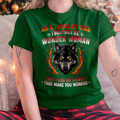 JANUARY - I may not be WONDER WOMAN But I can do things that make you WONDER - FMA - NINA01 (SKU2607-262-01)