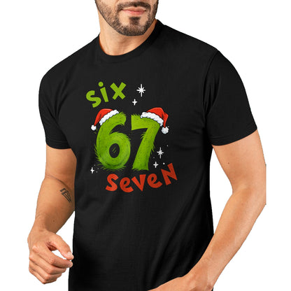 67 Meme Six Seven for Kids Women Men Boys Girls Christmas T-Shirt - Christmas Unisex T-Shirt/Hoodie/Sweatshirt - NINA00