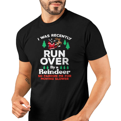 Christmas Runover By Reindeer Funny Xmas Women Men Kids T-Shirt - Christmas Unisex T-Shirt/Hoodie/Sweatshirt - NINA00