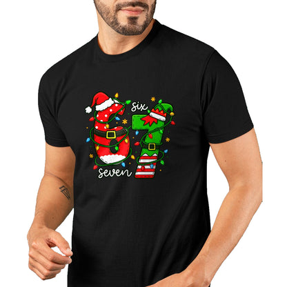 Trending Six Seven Meme Christmas 67 Xmas Men Women Kids T-Shirt - Christmas Unisex T-Shirt/Hoodie/Sweatshirt - NINA00