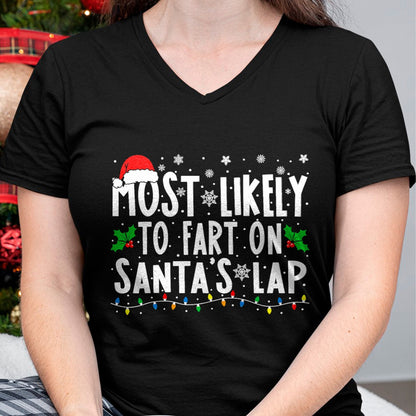 Most Likely to Fix Santa Sleigh Family Matching Christmas T-Shirt - Christmas Unisex T-Shirt/Hoodie/Sweatshirt - NINA00