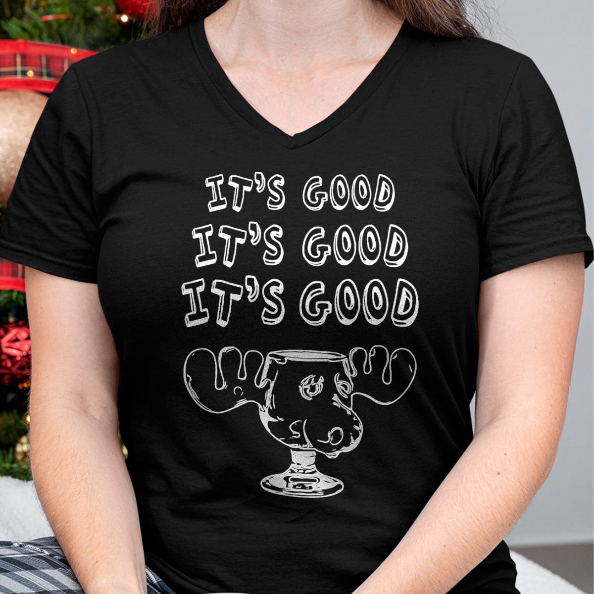 Funny Christmas Vacation Eggnog It's Good Holiday T-Shirt - Christmas Unisex T-Shirt/Hoodie/Sweatshirt - NINA00
