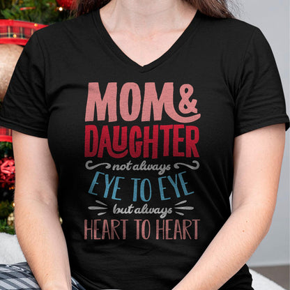 Mom and Daughter T shirt - Gift For Daughter from Mom - NINA00