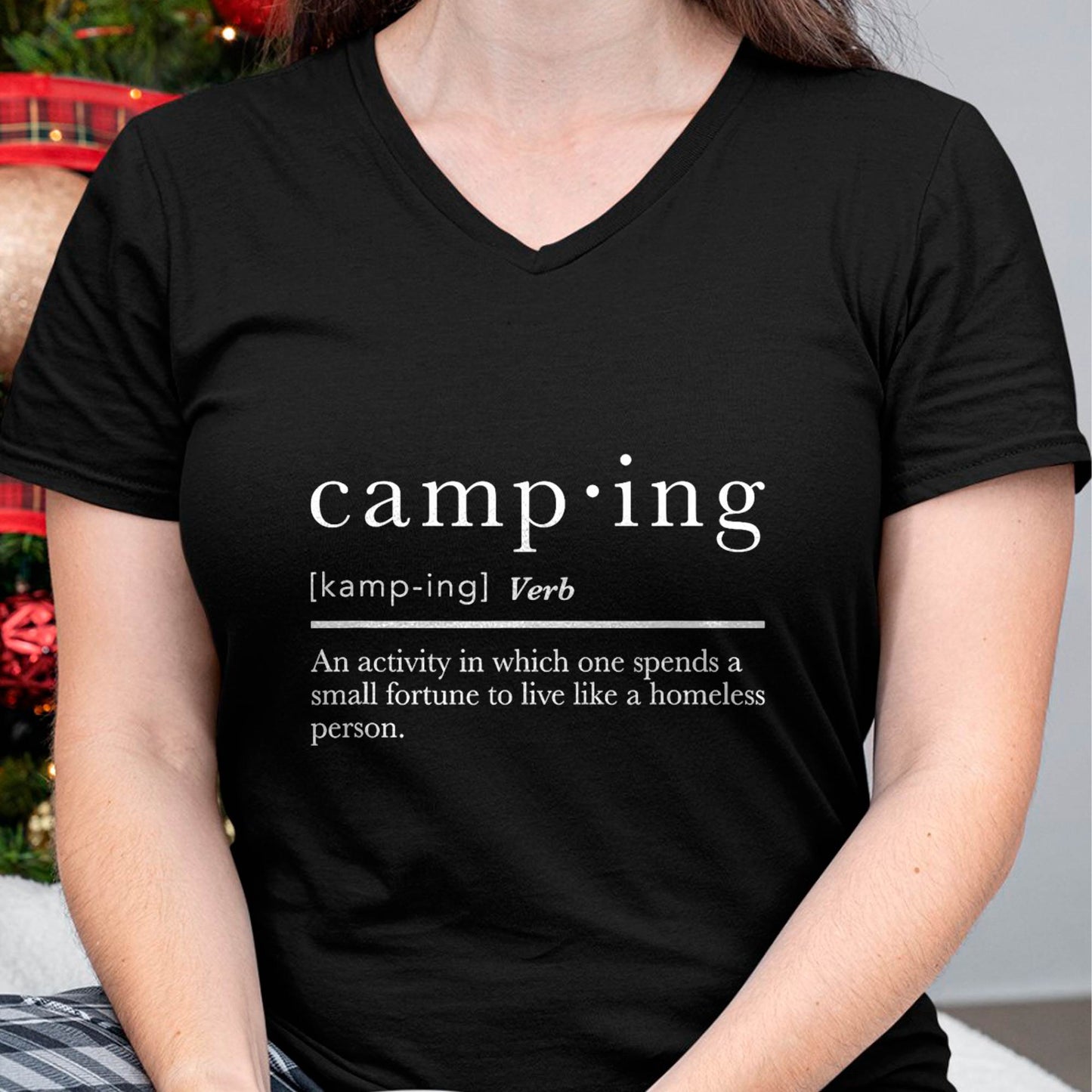 Funny Camping Shirts for Men Women Definition Camp T-Shirt