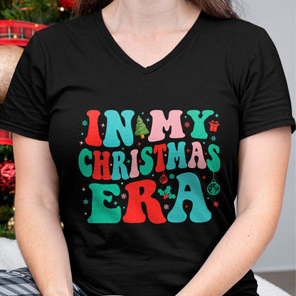 In My Christmas Era Cute Groovy Christmas Holiday Xmas T-Shirt - Christmas Unisex T-Shirt/Hoodie/Sweatshirt - NINA00