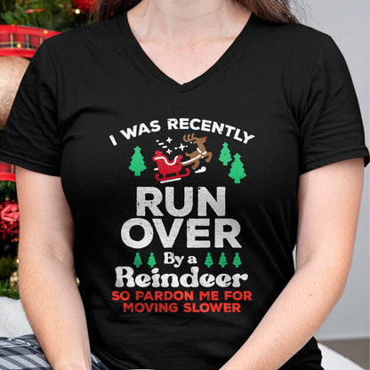 Christmas Runover By Reindeer Funny Xmas Women Men Kids T-Shirt - Christmas Unisex T-Shirt/Hoodie/Sweatshirt - NINA00