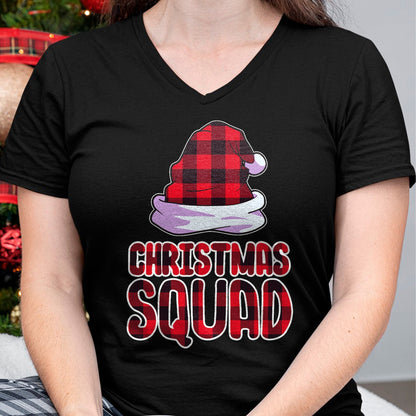 Christmas Squad Family Group Matching Christmas Party Pajama T-Shirt - Christmas Unisex T-Shirt/Hoodie/Sweatshirt - NINA00