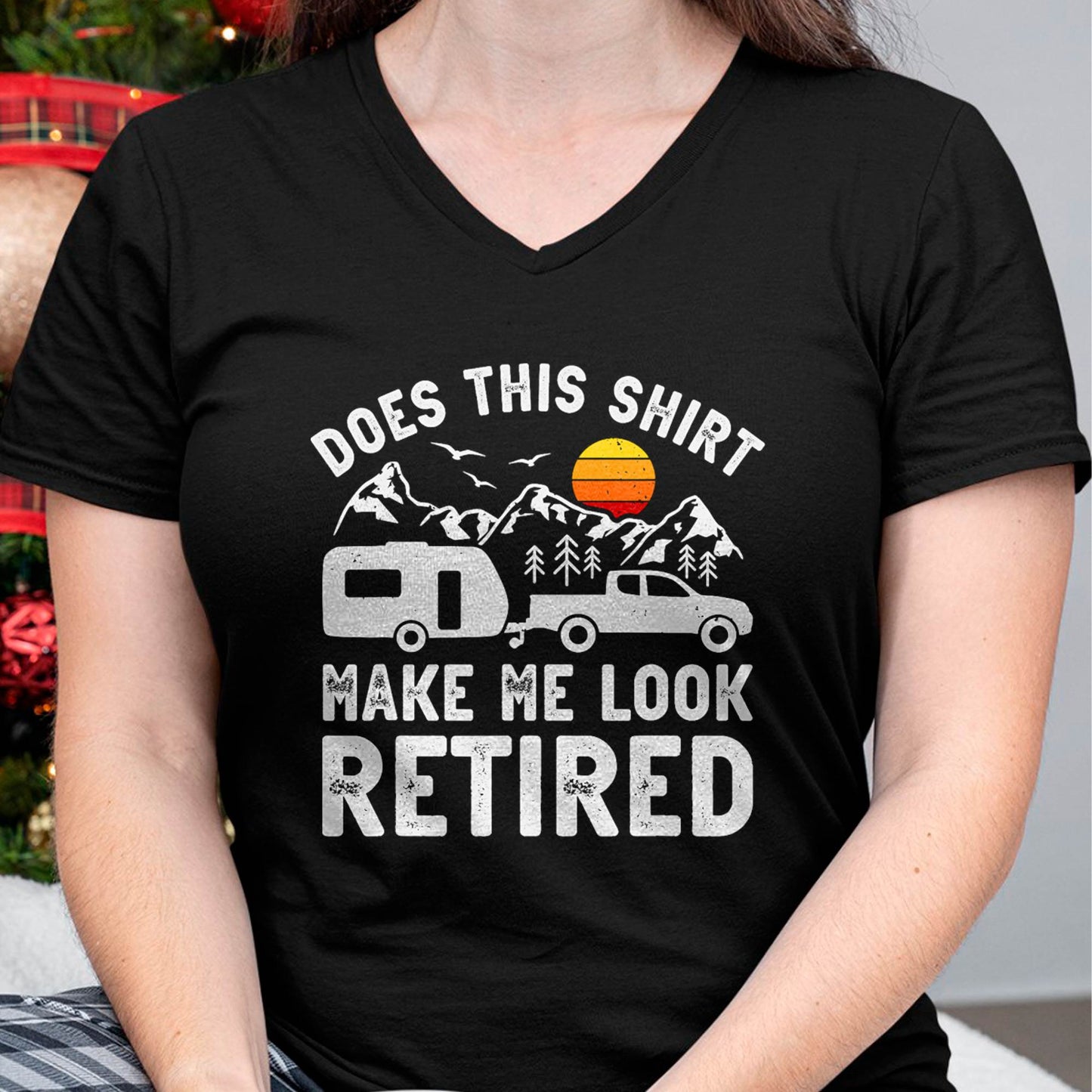 Retired Camper Retirement Camping T-Shirt