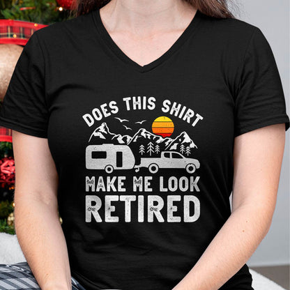 Retired Camper Retirement Camping T-Shirt