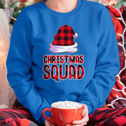Christmas Shirts for Family, Funny christmas shirts, Christmas Unisex T-Shirt/Hoodie/Sweatshirt HLT00 - Christmas Squad Family Group Matching Christmas Party Pajama T-Shirt