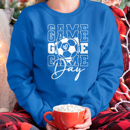 Gift for Mom Shirt, Funny Mom Unisex T-Shirt/Hoodie/Sweatshirt HLT00 - Game Day Soccer T-Shirt