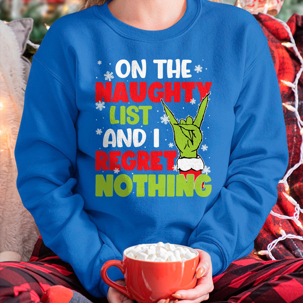 Christmas Shirts for Family, Funny christmas shirts, Christmas Unisex T-Shirt/Hoodie/Sweatshirt HLT00 - Funny Naughty List Christmas Xmas Santa Mens Womens Kids T-Shirt
