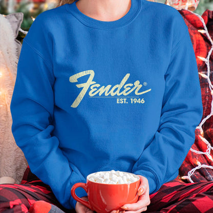 Guitar Lover Shirt, Funny Guitar UnisexT-Shirt/Hoodie/Sweatshirt HLT00 - Fender Classic Fender Est. 1946 Short Sleeve T-Shirt