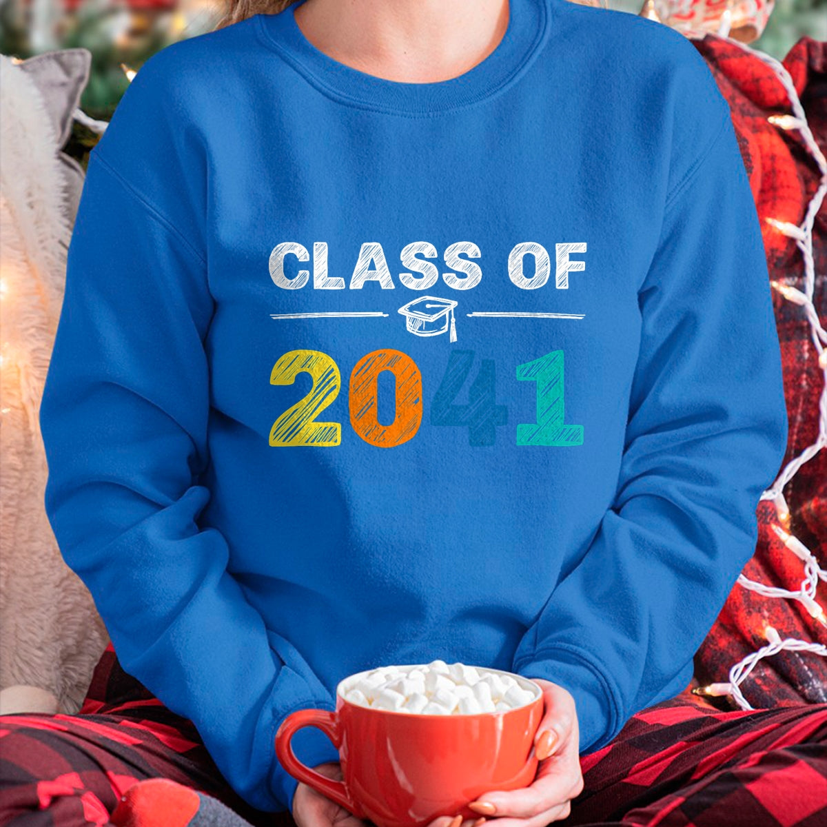 Best Student Shirt, Funny Back To School UnisexT-Shirt/Hoodie/Sweatshirt HLT00 - Class of 2041 Grow With Me First Day of School Graduation T-Shirt