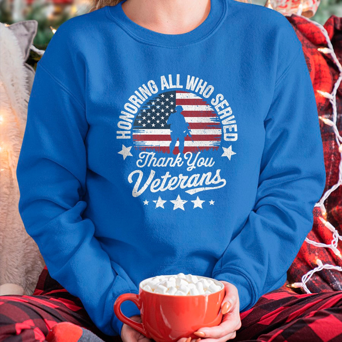 Proud Veteran Shirt, Funny Veteran UnisexT-Shirt/Hoodie/Sweatshirt HLT00 - Women_s Honoring All Who Served Thank You Veterans Day Memorial Day V-Neck T-Shirt