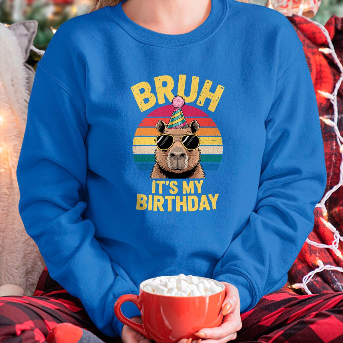 Cute Capybara Shirt, Funny Capybara UnisexT-Shirt/Hoodie/Sweatshirt HLT00 - Capybara Birthday Art for Men Women Kids Girls Boy Capy T-Shirt