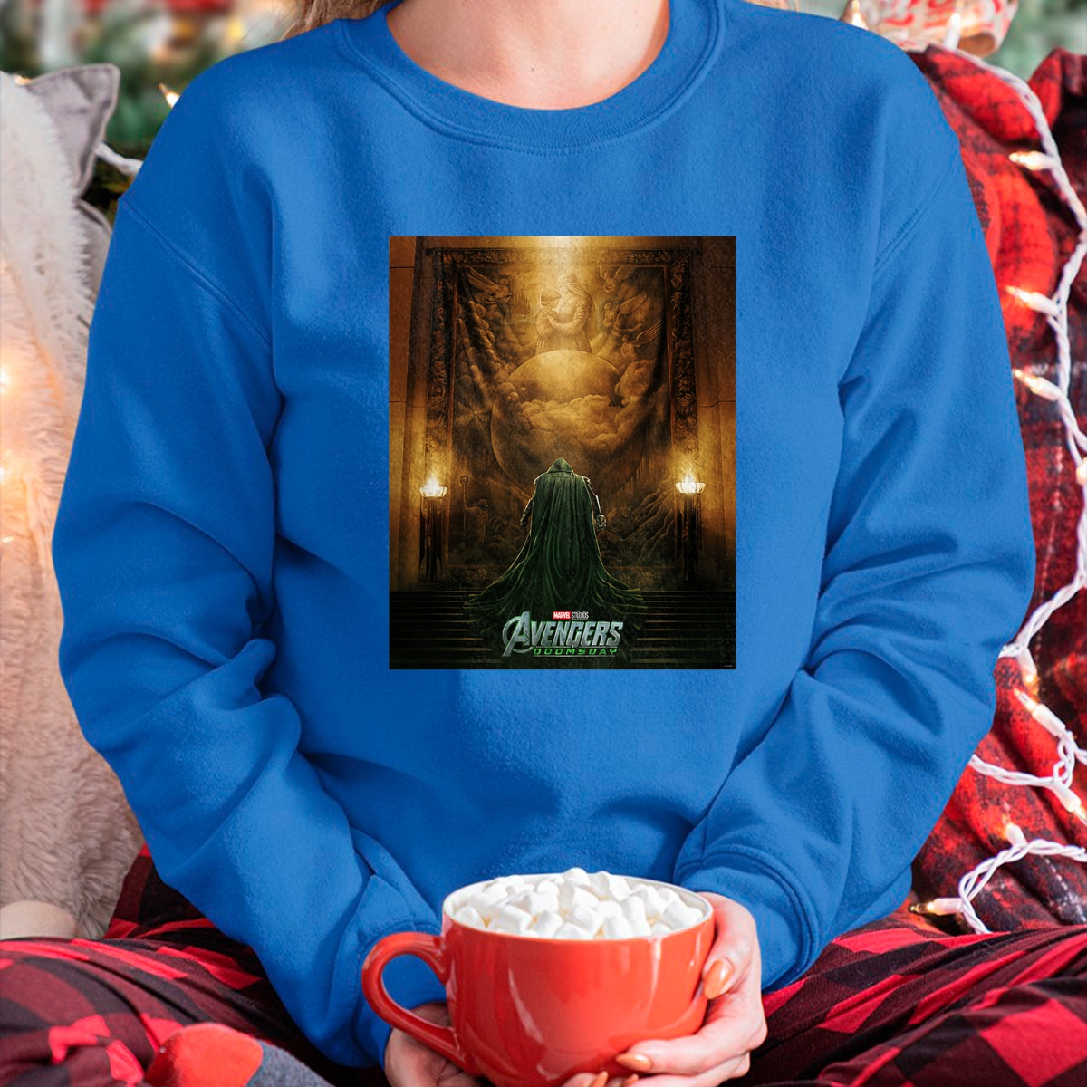 Best Doctor Shirt, Funny Doctor UnisexT-Shirt/Hoodie/Sweatshirt HLT00 - Marvel Avengers Doomsday Doctor Doom Preview Poster Art T-Shirt