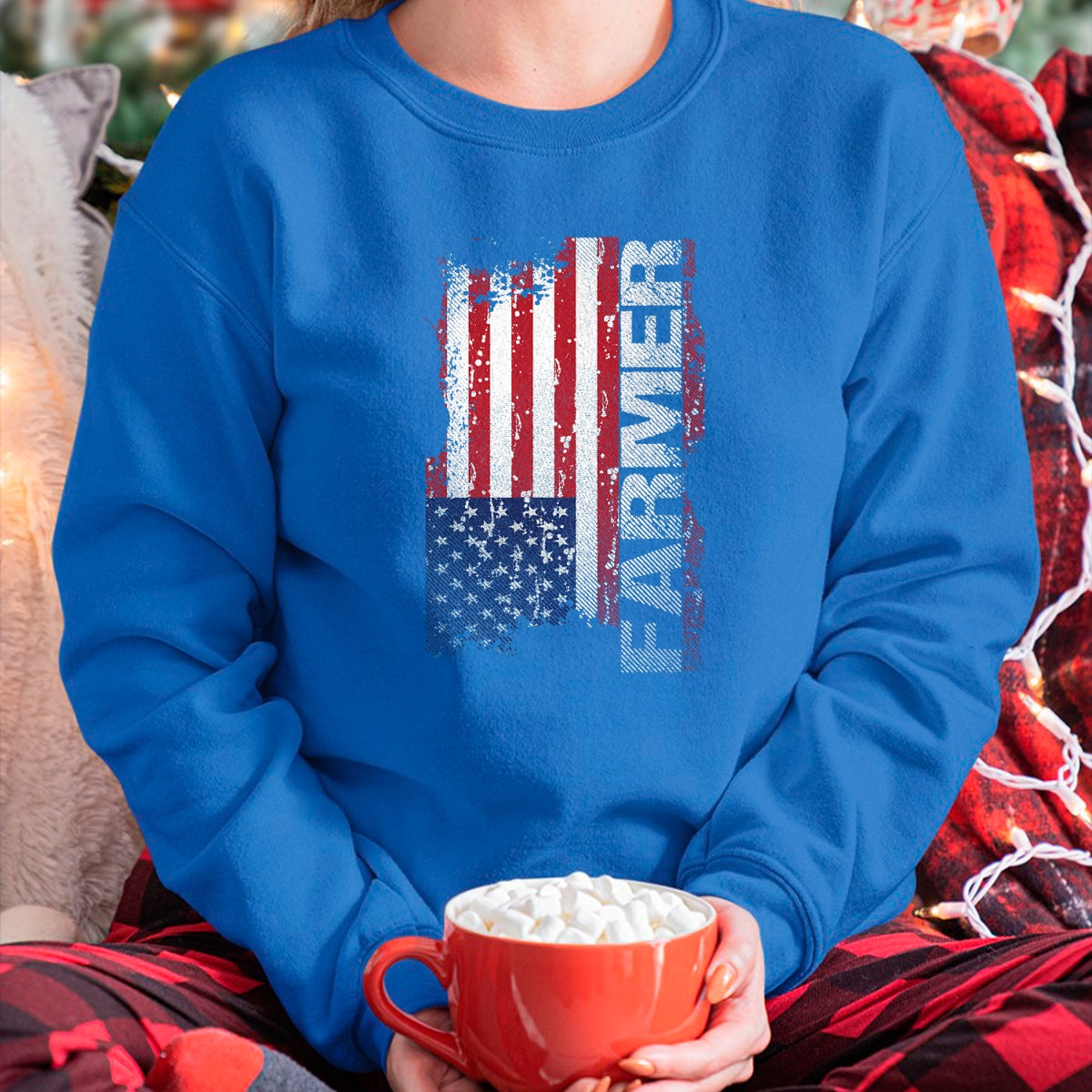 Best Farmer Life Shirt, Funny Farmer UnisexT-Shirt/Hoodie/Sweatshirt HLT00 - USA Flag Farmer T-Shirt, American Farmers Tee T-Shirt