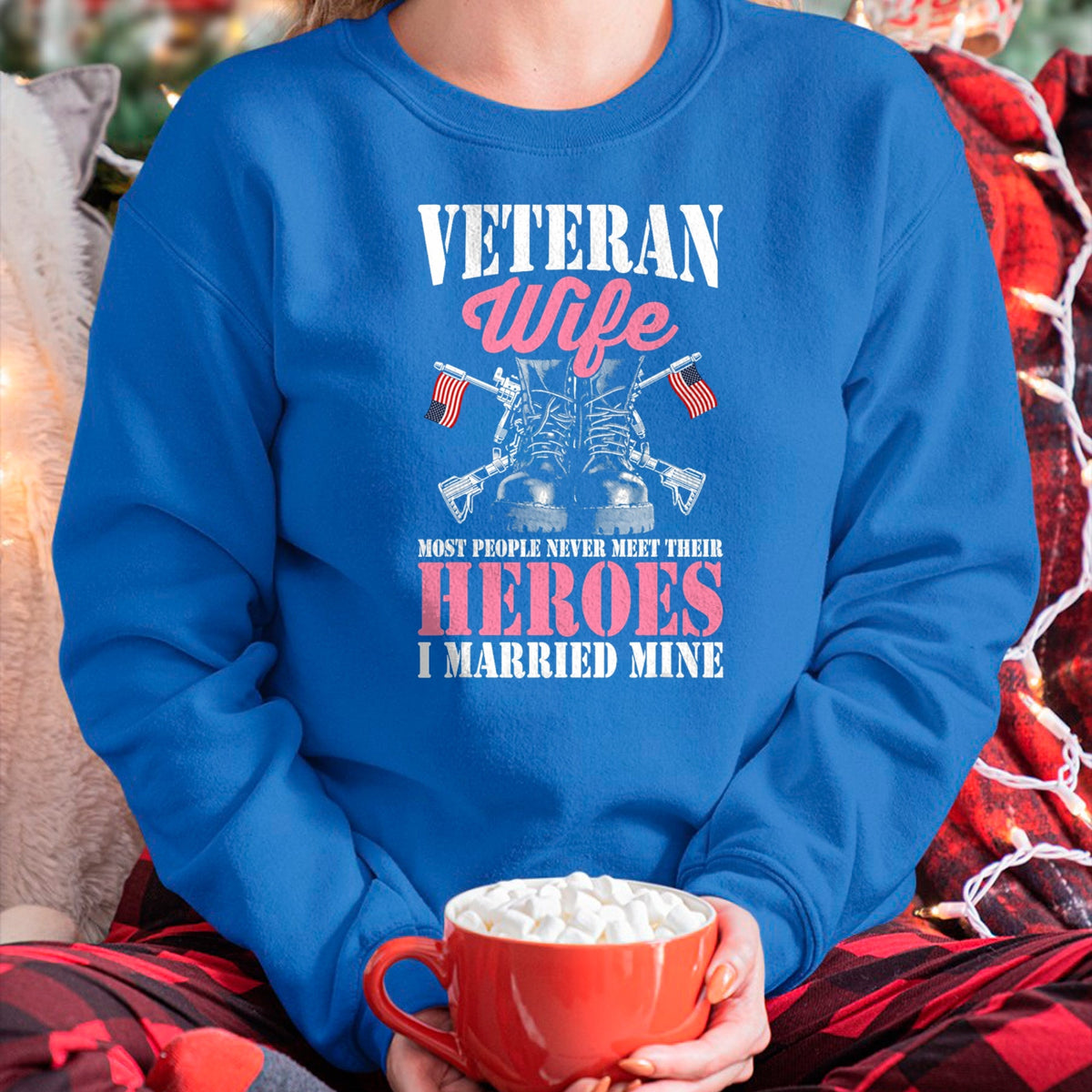 Best Wife Shirt, Wife and Husband Unisex T-Shirt/Hoodie/Sweatshirt HLT00 - Gift for wife T shirt, lucky wife   Veteran Wife Married Mine Proud Military Veteran Husband T-Shirt