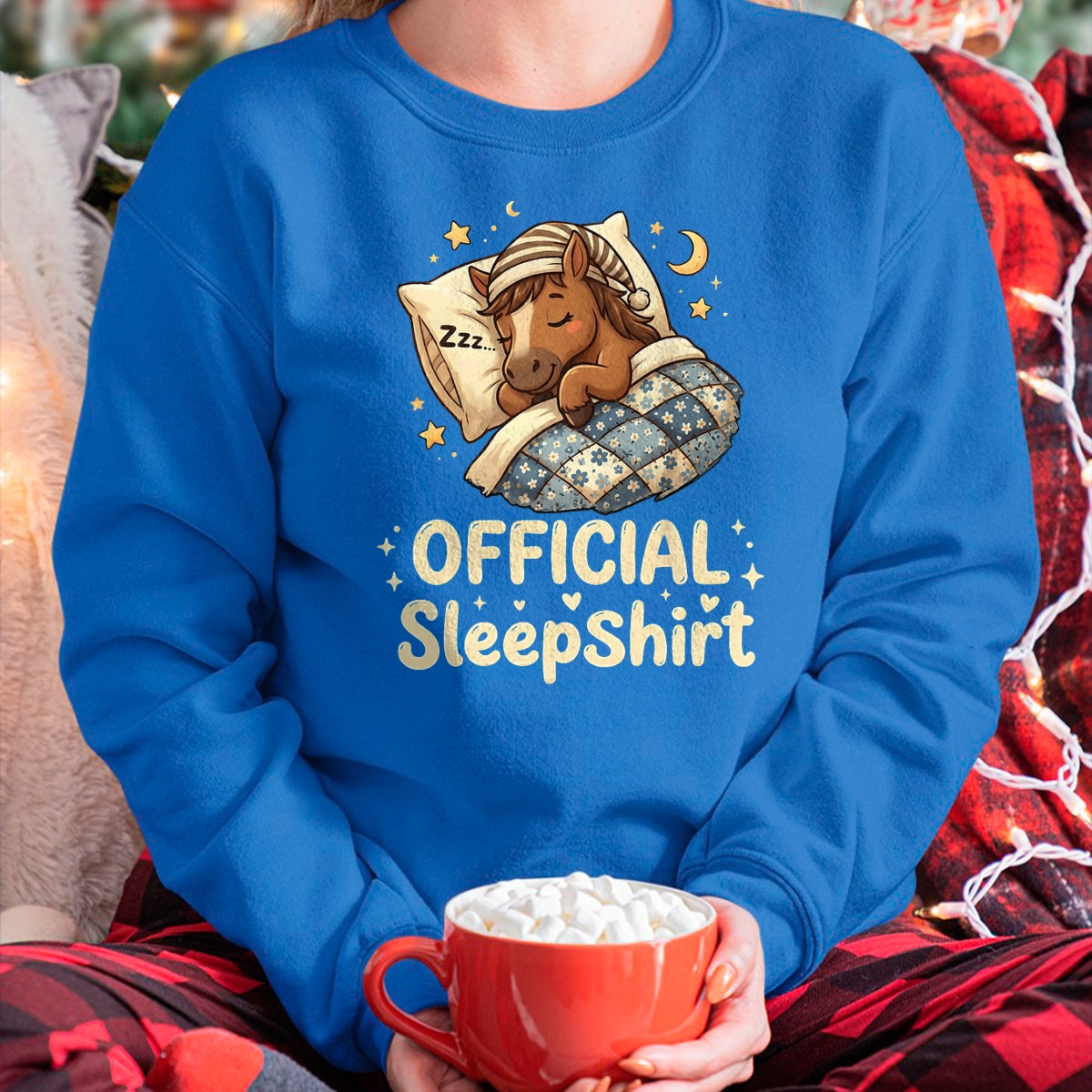 Best Horse Lover Shirt , Funny Horse UnisexT-Shirt/Hoodie/Sweatshirt HLT00 - Sleeping Horse Official Sleepshirt Sleepwear Pajama Bedtime T-Shirt