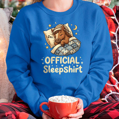 Best Horse Lover Shirt , Funny Horse UnisexT-Shirt/Hoodie/Sweatshirt HLT00 - Sleeping Horse Official Sleepshirt Sleepwear Pajama Bedtime T-Shirt