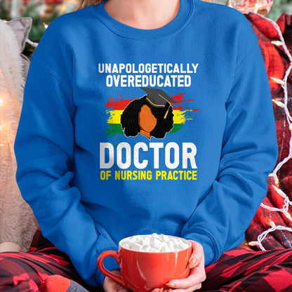 Best Doctor Shirt, Funny Doctor UnisexT-Shirt/Hoodie/Sweatshirt HLT00 - Black DNP Graduate Doctor Of Nursing Practice Graduation T-Shirt