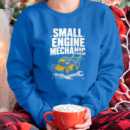 Best Mechanic Life Shirt, Funny Mechanic UnisexT-Shirt/Hoodie/Sweatshirt HLT00 - Small Engine Mechanic Lawn Mower Repair T-Shirt