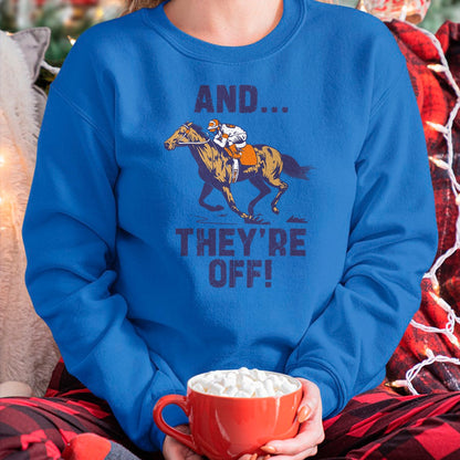 Best Horse Lover Shirt , Funny Horse UnisexT-Shirt/Hoodie/Sweatshirt HLT00 - Horse Racing Shirt Toddler Kids Boys Girls and They_re Off T-Shirt