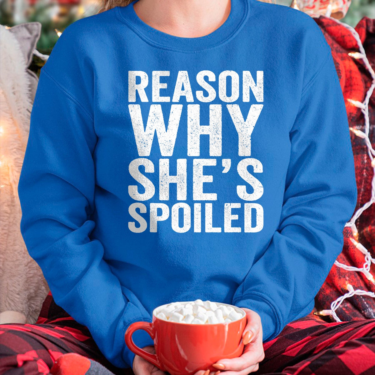 Best Wife Shirt, Wife and Husband Unisex T-Shirt/Hoodie/Sweatshirt HLT00 - Gift for wife T shirt, spoiled wife   Spoiled Reason Why She's Spoiled Funny Matching Couples T-Shir