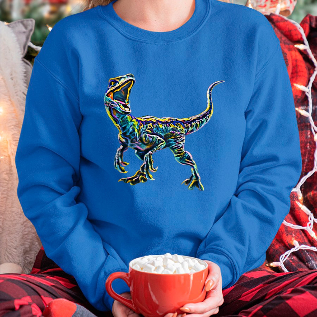 Best Dinosaur Lover Shirt, Funny Dinosaur UnisexT-Shirt/Hoodie/Sweatshirt HLT00 - Velociraptor Raptor Dinosaur T-Shirt
