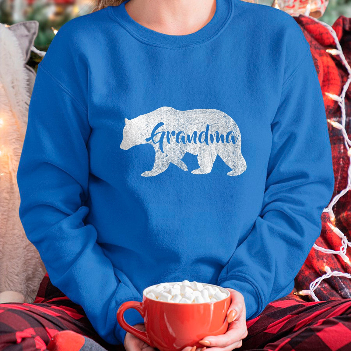 Best Grandma Shirt, Proud Grandma Unisex T-Shirt/Hoodie/Sweatshirt HLT00 - Women's Grandma Bear T-Shirt Outdoors Family Tee for Grandma T-Shirt