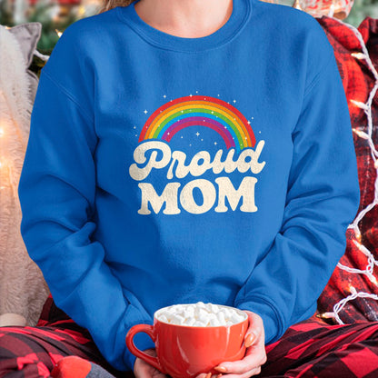 Gift for Mom Shirt, Funny Mom Unisex T-Shirt/Hoodie/Sweatshirt HLT00 - LGBTQ Proud Mom Gay Pride LGBT Ally Rainbow Mothers Day T-Shirt